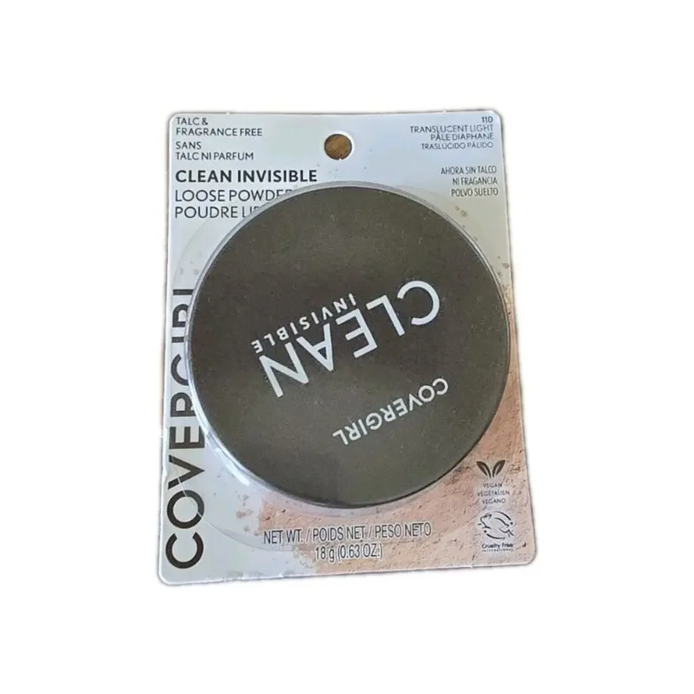 Covergirl Clean Invisible Loose Powder 110 Translucent Light New Sealed